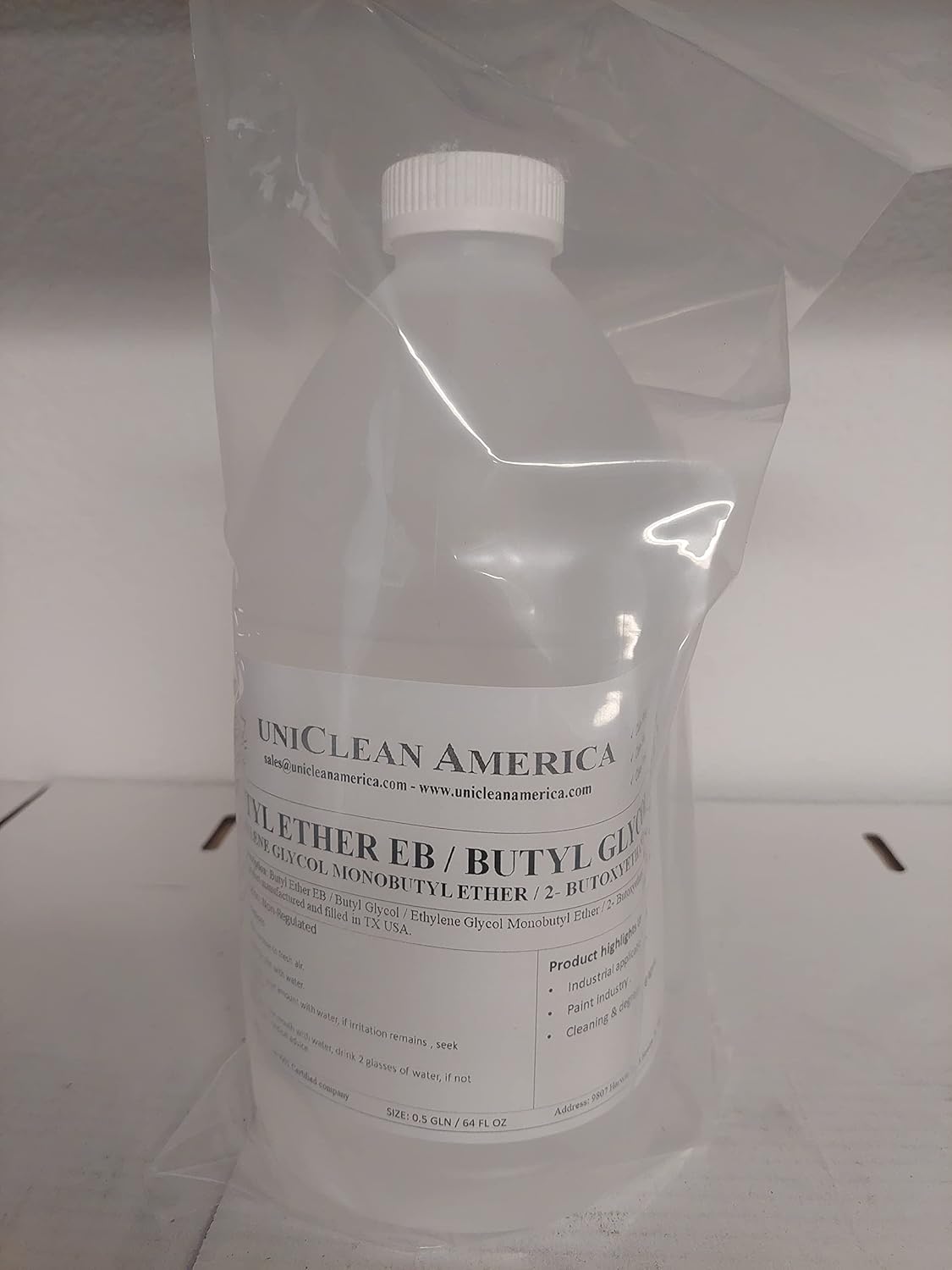 Amazon.com: UniClean America Butyl Ether EB - Glycol Ether EB - Butyl ...